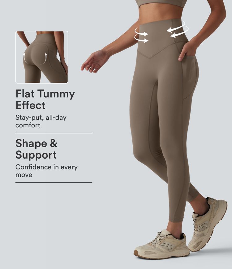 Women's Halara UltraSculpt™ High Waisted Tummy Control Contrast