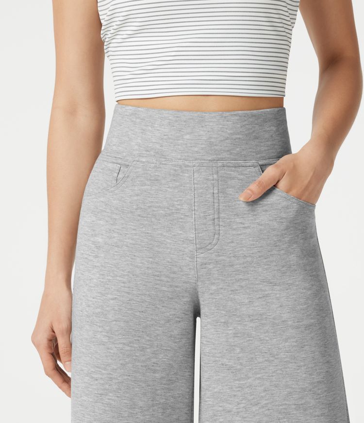 High Waisted Baggy Casual Shorts 10'' with Pockets