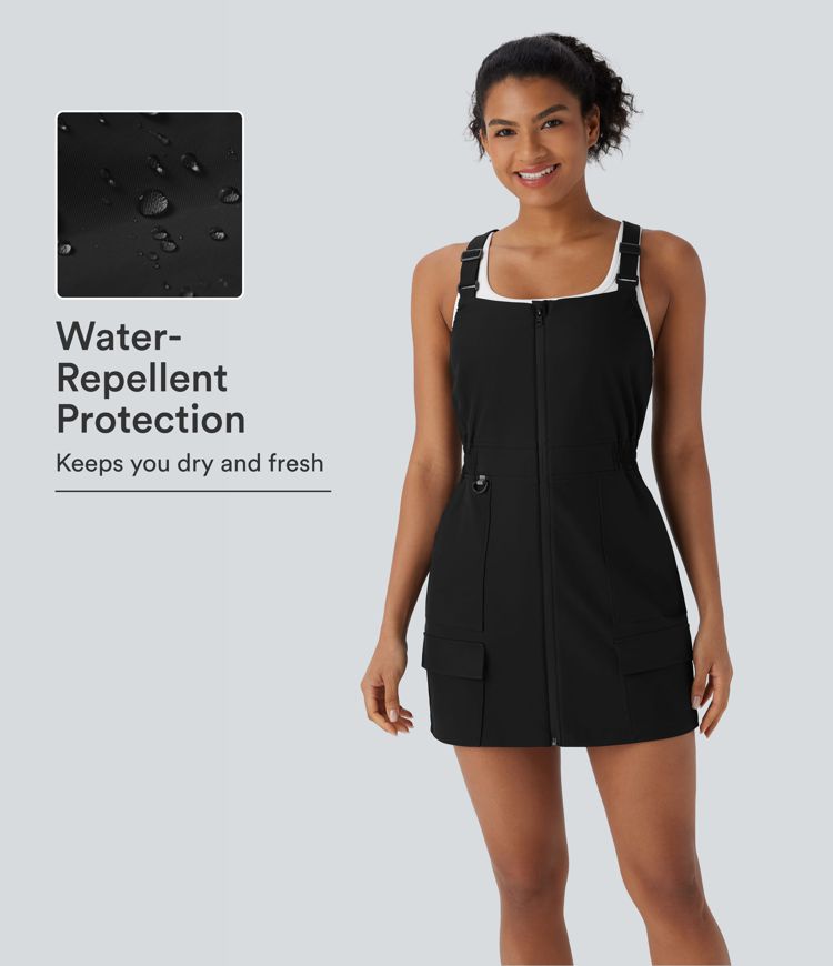 women's short denim dress Medium Wash Short Sleeve Denim Mini Dress  Madida Clothing