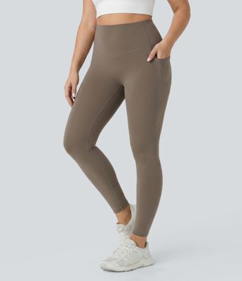 Plus Size Halara UltraSculpt™ High Waisted Butt Lifting Tummy Control Shaping Training Leggings with Pockets Plus Size Halara UltraSculpt™ High Waisted Butt Lifting Tummy Control Shaping Training Leggings with Pockets
