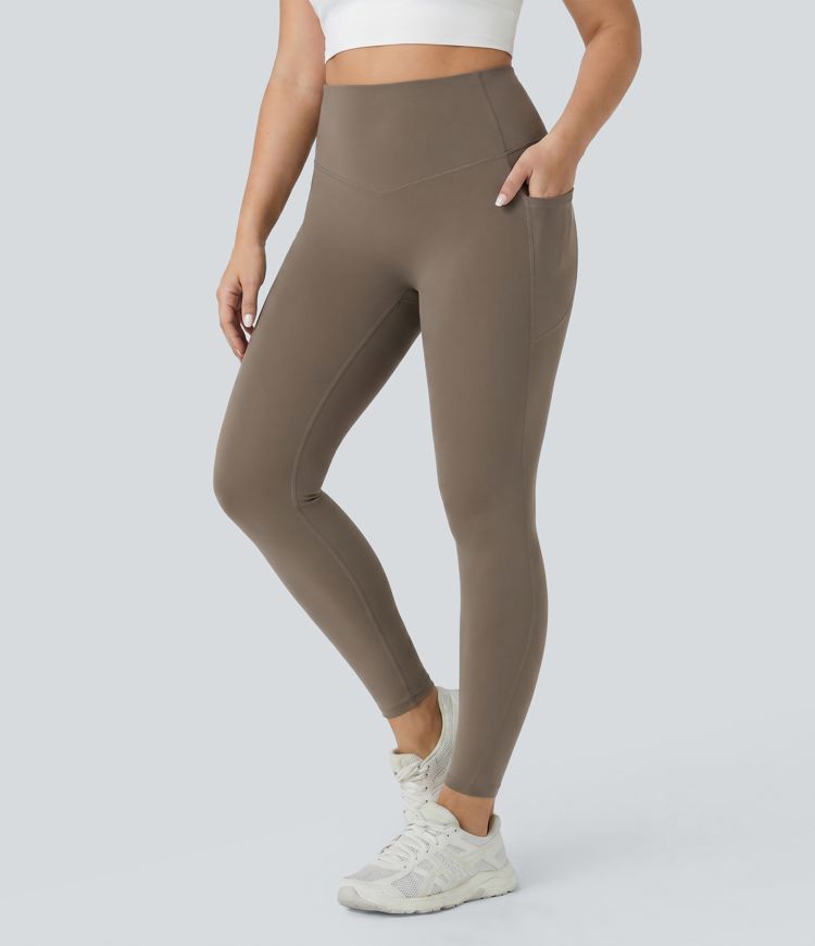 Plus Size Halara UltraSculpt™ High Waisted Butt Lifting Tummy Control Shaping Training Leggings with Pockets Plus Size Halara UltraSculpt™ High Waisted Butt Lifting Tummy Control Shaping Training Leggings with Pockets