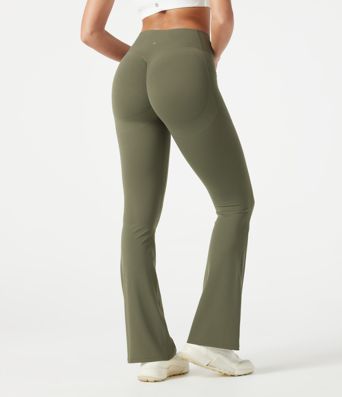 Halara UltraSculpt™ High Waisted Scrunch Butt Lifting Tummy Control Pocket Shaping Yoga Bootcut Leggings