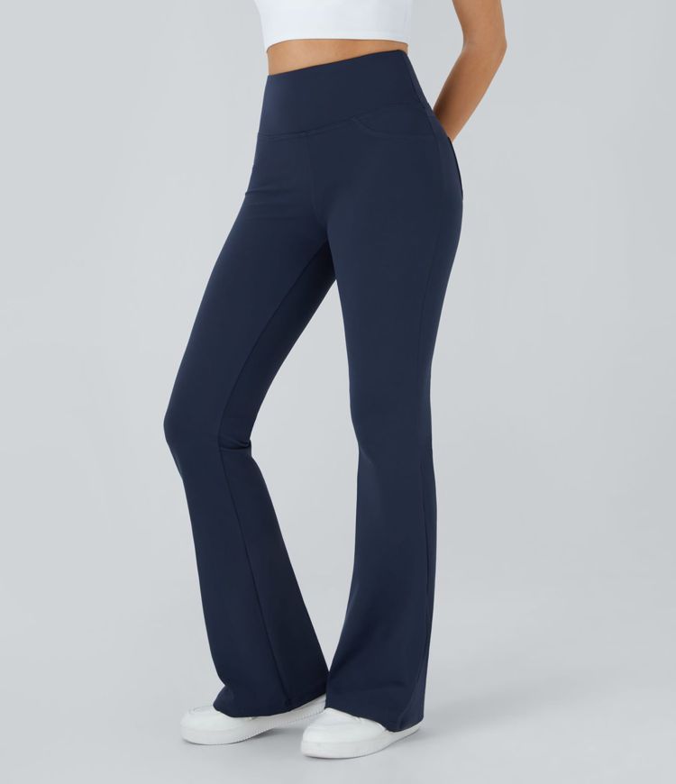 DayStretch High Waisted Pocket Flare Yoga Leggings