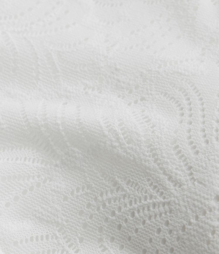 Débardeur de yoga SoftlyZero™ dos nu torsadé avec dentelle contrastée, coussinets amovibles et protection solaire UPF 50+