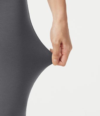 Lässige Schlaghose mit hohem Bund und Taschen
