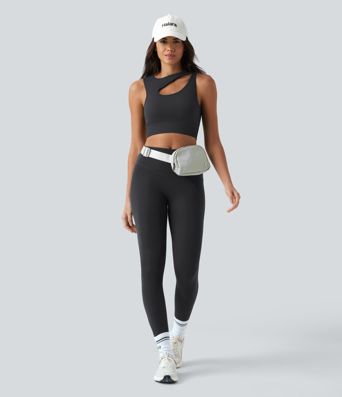 OneForm Seamless Flow Cut-Out Built-in Bra Yoga Tank Top OneForm Seamless Flow Cut-Out Built-in Bra Yoga Tank Top