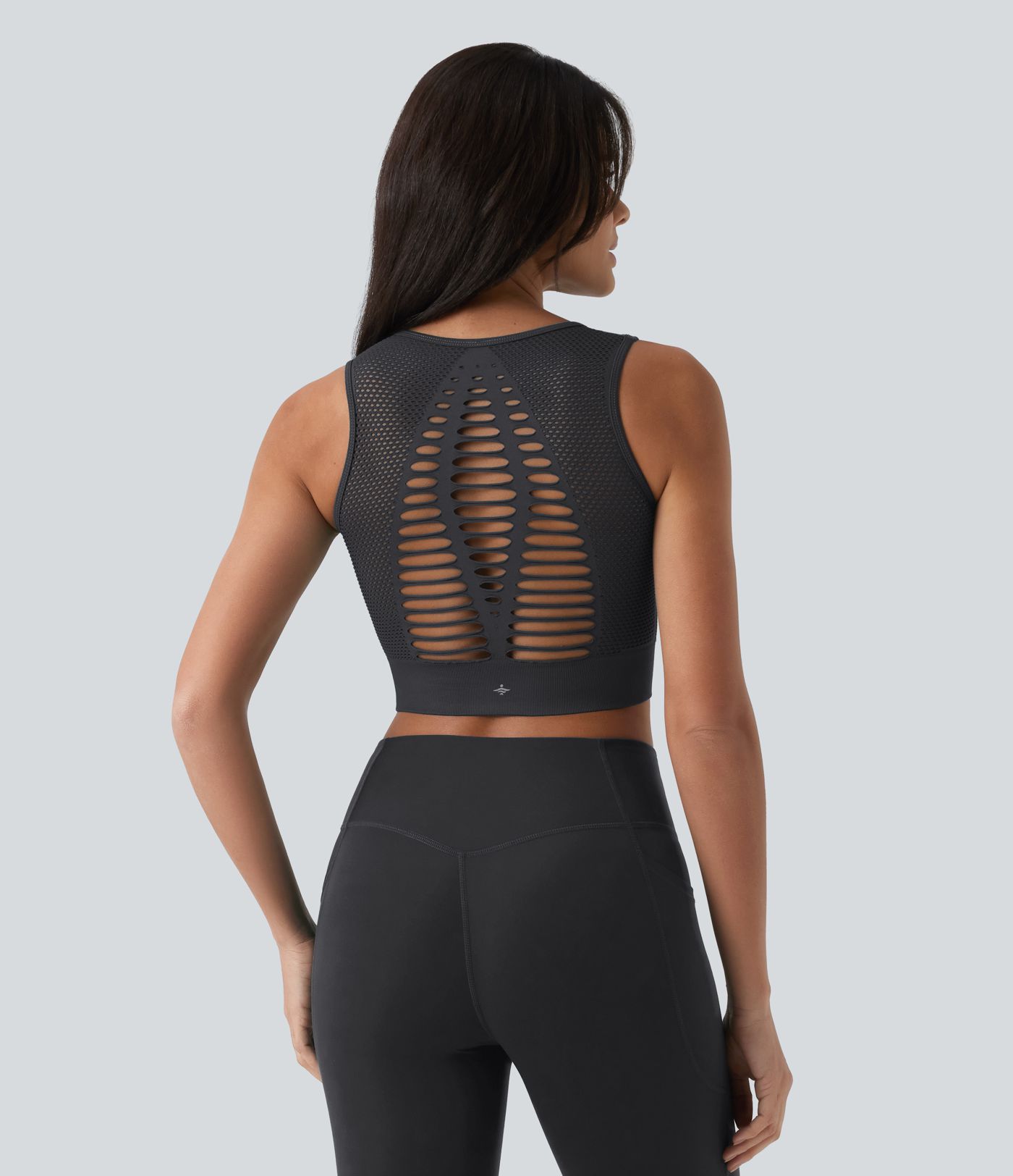OneForm Seamless Flow Cut-Out Built-in Bra Yoga Tank Top OneForm Seamless Flow Cut-Out Built-in Bra Yoga Tank Top