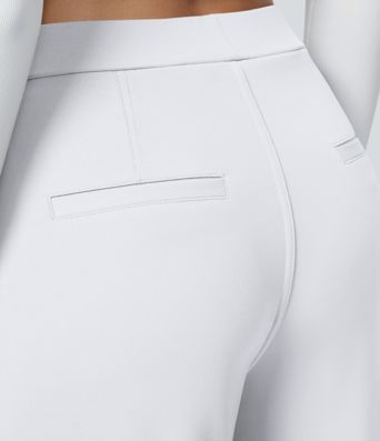 Pantalon tailleur Halara Flex™ DayStretch coupe droite taille haute avec poches