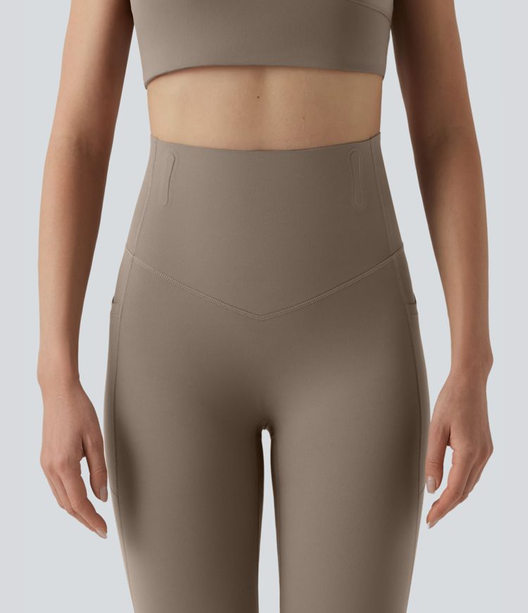 Halara UltraSculpt™ - Formende 7/8-Workout-Leggings mit hohem Bund, Seitentaschen und Bauchkontrolle Halara UltraSculpt™ - Formende 7/8-Workout-Leggings mit hohem Bund, Seitentaschen und Bauchkontrolle
