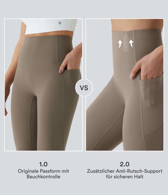 Halara UltraSculpt™ - Formende 7/8-Workout-Leggings mit hohem Bund, Seitentaschen und Bauchkontrolle Halara UltraSculpt™ - Formende 7/8-Workout-Leggings mit hohem Bund, Seitentaschen und Bauchkontrolle