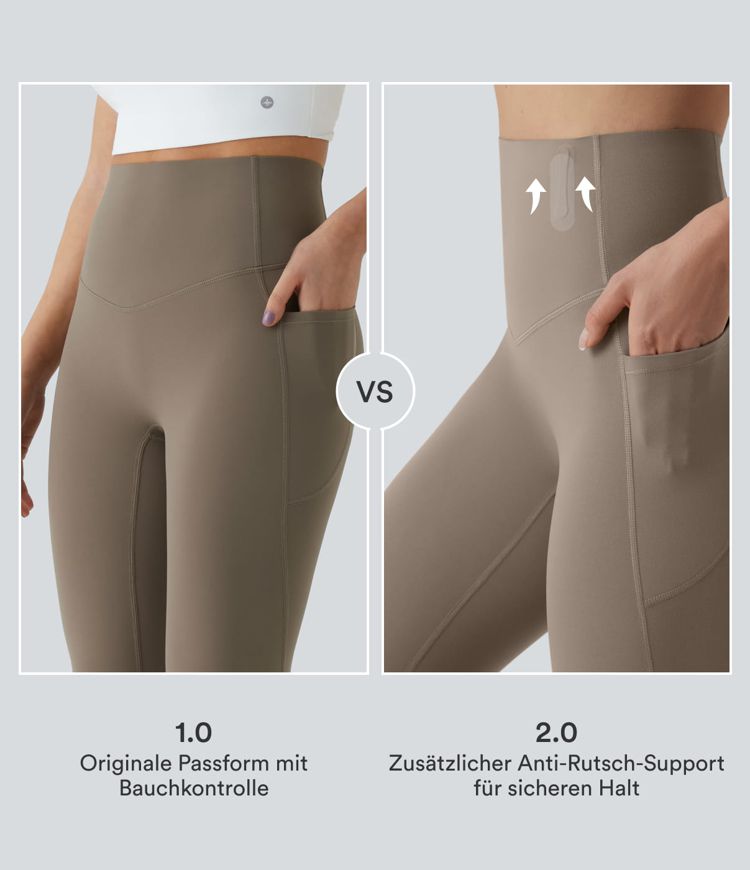 Halara UltraSculpt™ - Formende 7/8-Workout-Leggings mit hohem Bund, Seitentaschen und Bauchkontrolle Halara UltraSculpt™ - Formende 7/8-Workout-Leggings mit hohem Bund, Seitentaschen und Bauchkontrolle