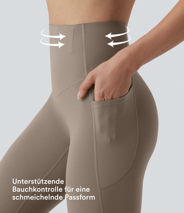 Halara UltraSculpt™ - Formende 7/8-Workout-Leggings mit hohem Bund, Seitentaschen und Bauchkontrolle Halara UltraSculpt™ - Formende 7/8-Workout-Leggings mit hohem Bund, Seitentaschen und Bauchkontrolle
