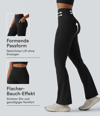 Halara UltraSculpt™ - Formende Yoga-Leggings mit hohem Bund, Seitentaschen, Booty-Scrunch und Bauchkontrolle - Po-Lifting Halara UltraSculpt™ - Formende Yoga-Leggings mit hohem Bund, Seitentaschen, Booty-Scrunch und Bauchkontrolle - Po-Lifting