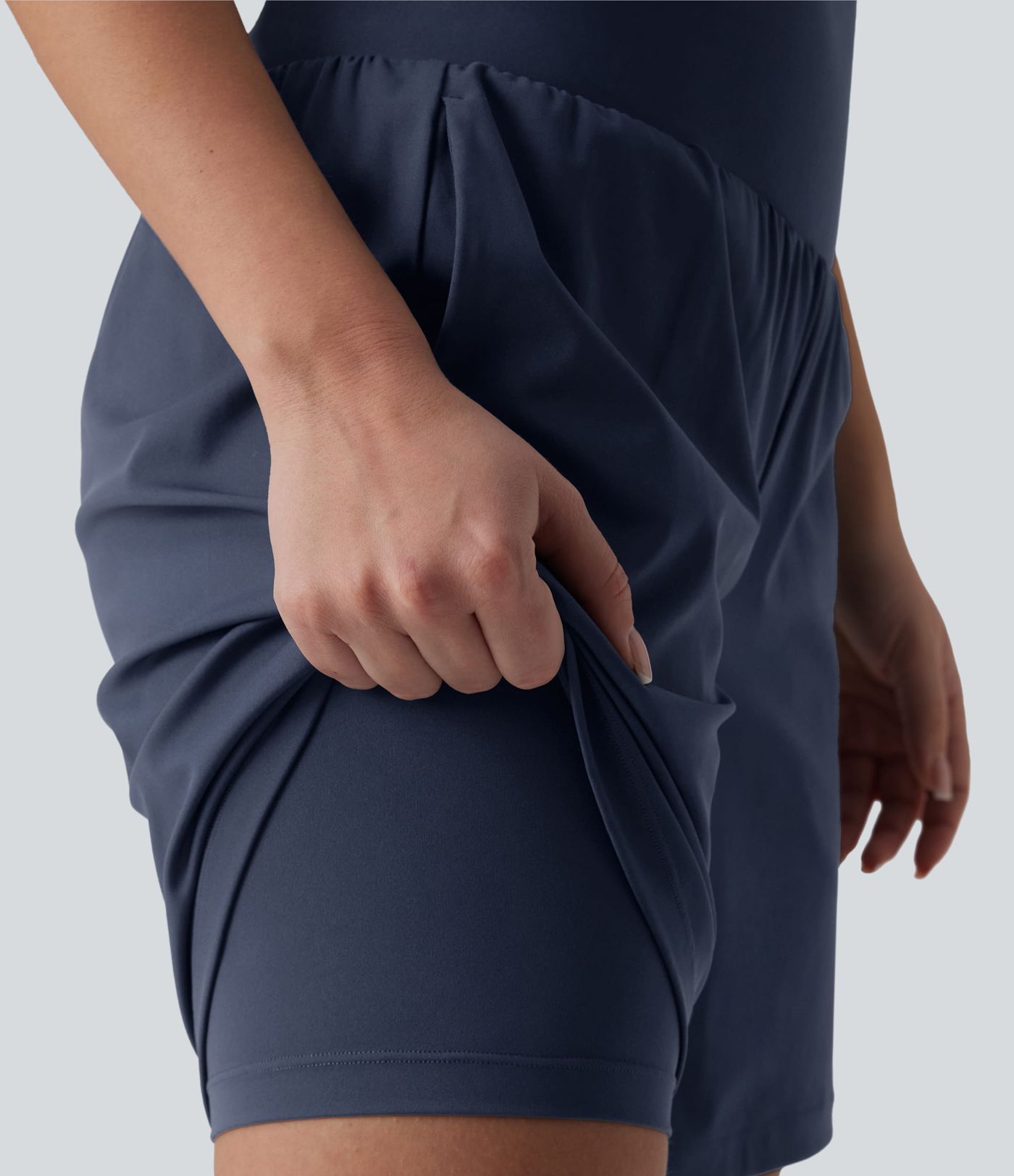 Softlyzero™ Airy - 2-in-1 Yoga-Shorts mit superhohem Bund, mehreren Taschen, Bauchkontrolle und Cool-Touch - 17,8 cm Softlyzero™ Airy - 2-in-1 Yoga-Shorts mit superhohem Bund, mehreren Taschen, Bauchkontrolle und Cool-Touch - 17,8 cm