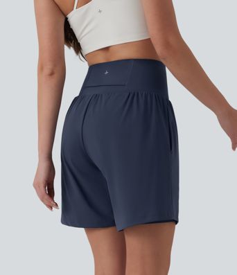 Softlyzero™ Airy - 2-in-1 Yoga-Shorts mit superhohem Bund, mehreren Taschen, Bauchkontrolle und Cool-Touch - 17,8 cm Softlyzero™ Airy - 2-in-1 Yoga-Shorts mit superhohem Bund, mehreren Taschen, Bauchkontrolle und Cool-Touch - 17,8 cm