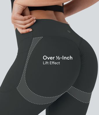 Halara UltraSculpt™ High Waisted Butt Lifting Tummy Control Pocket Shaping Workout Leggings