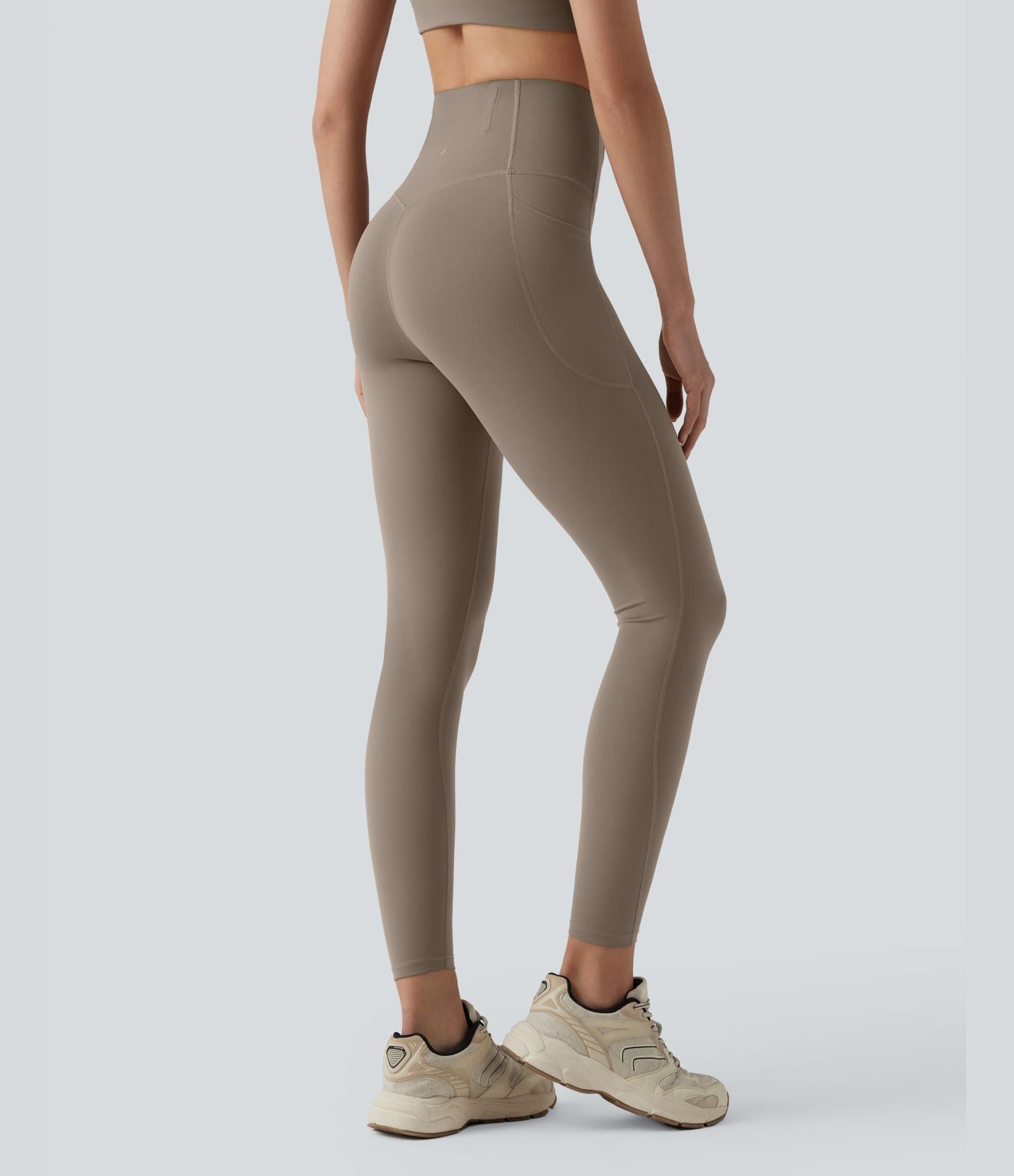 Legging 7/8 de yoga taille haute gainant sculptant anti-roulottage Halara UltraSculpt™ avec poches