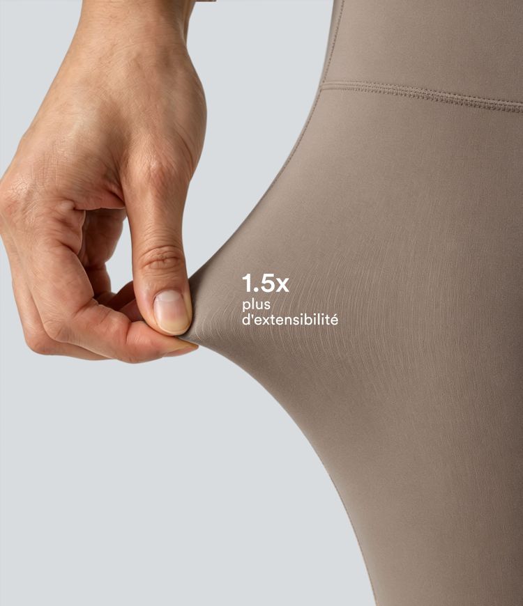 Legging 7/8 de yoga taille haute gainant sculptant anti-roulottage Halara UltraSculpt™ avec poches