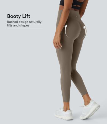 Halara UltraSculpt™ SoCinched — leggings de treino de cintura alta com scrunch, que levantam os glúteos, modelam o corpo e controlam a barriga, com bolsos Halara UltraSculpt™ SoCinched — leggings de treino de cintura alta com scrunch, que levantam os glúteos, modelam o corpo e controlam a barriga, com bolsos