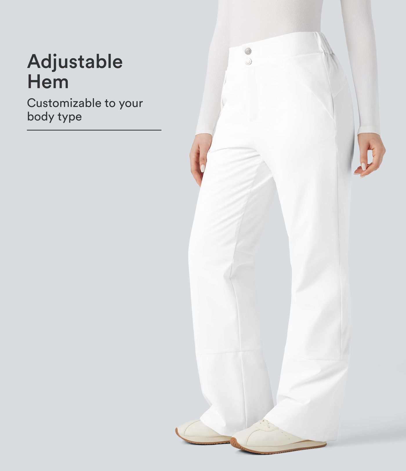 High Waisted Warming Hiking Bootcut Pants with Pockets High Waisted Warming Hiking Bootcut Pants with Pockets