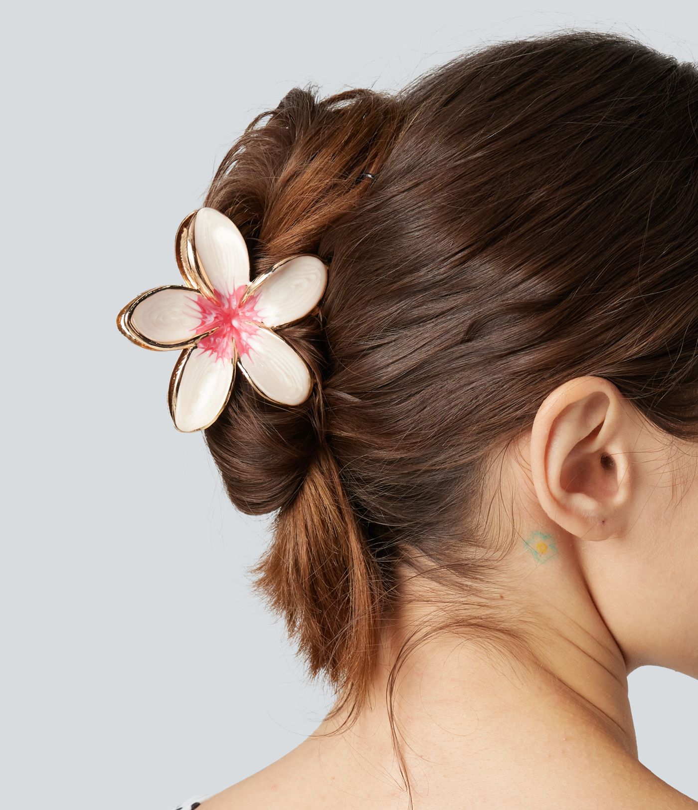 Frangipani Hair Clip