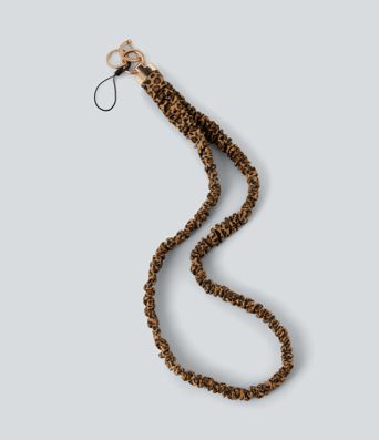 Leopard Print Anti-Theft Phone Strap