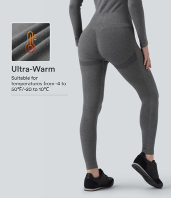 OneForm Seamless Flow High Waisted 7/8 Casual Warming Leggings OneForm Seamless Flow High Waisted 7/8 Casual Warming Leggings
