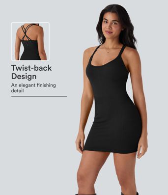 OneForm Seamless Flow Bodycon Mini Casual Dress