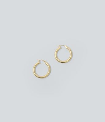 Copper Hoop Earrings