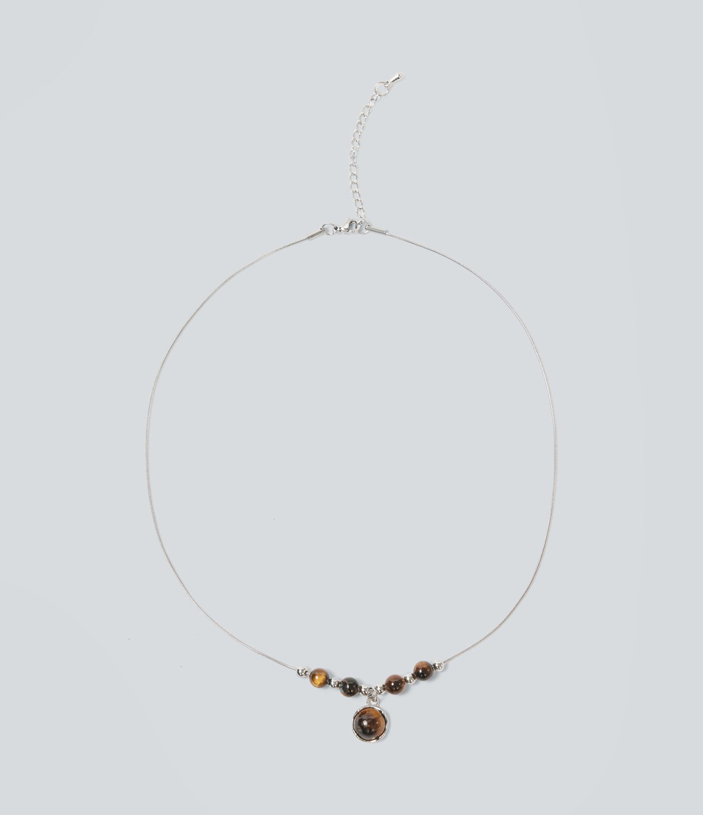 Alloy Beaded Pendant Vacation Style Necklace Alloy Beaded Pendant Vacation Style Necklace