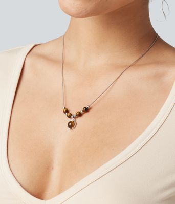Alloy Beaded Pendant Vacation Style Necklace Alloy Beaded Pendant Vacation Style Necklace