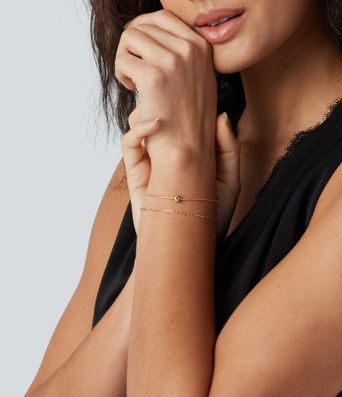 Bracciale con ciondolo a sfera