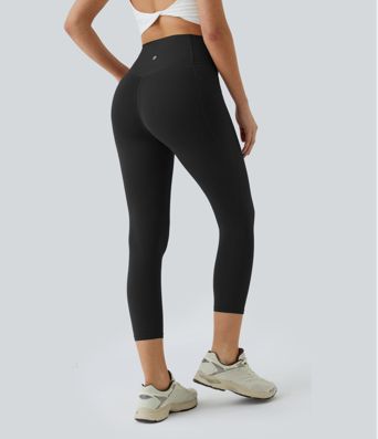Halara UltraSculpt™ High Waisted Tummy Control Pocket Shaping Training Capri Leggings Halara UltraSculpt™ High Waisted Tummy Control Pocket Shaping Training Capri Leggings