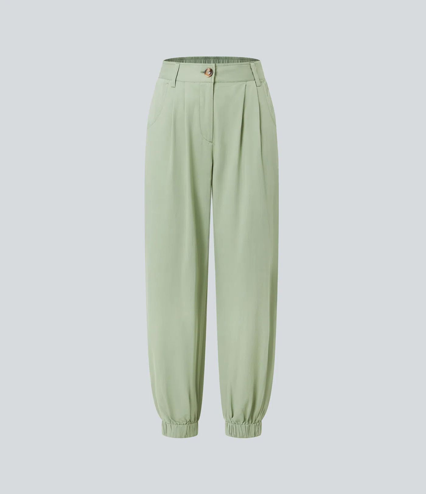 Mid Rise Casual Joggers with Pockets Mid Rise Casual Joggers with Pockets