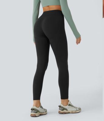 OneForm Seamless Flow Mid Rise Tummy Control Butt Lifting Yoga Leggings OneForm Seamless Flow Mid Rise Tummy Control Butt Lifting Yoga Leggings