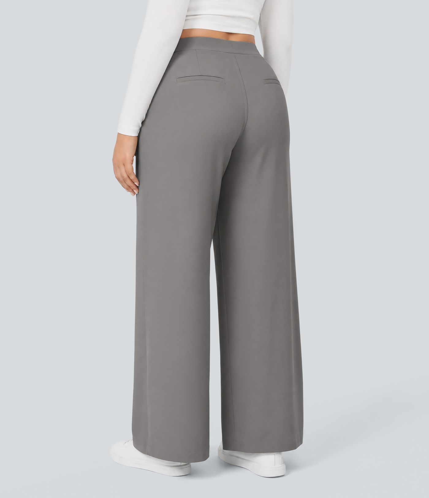 Halara Flex™ DayStretch High Waisted Pocket Straight Leg Work Plus Size Pants Halara Flex™ DayStretch High Waisted Pocket Straight Leg Work Plus Size Pants