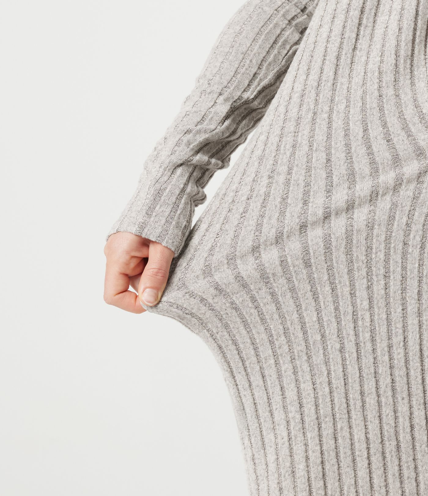 Manteau décontracté côtelé à manches longues avec fentes Manteau décontracté côtelé à manches longues avec fentes