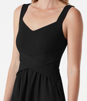 Built-in Bra Flowy Mini Casual Dress with Pockets