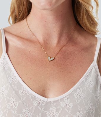 Fritillaria Heart Necklace