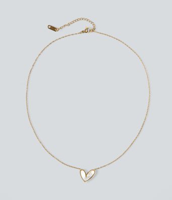 Fritillaria Heart Necklace