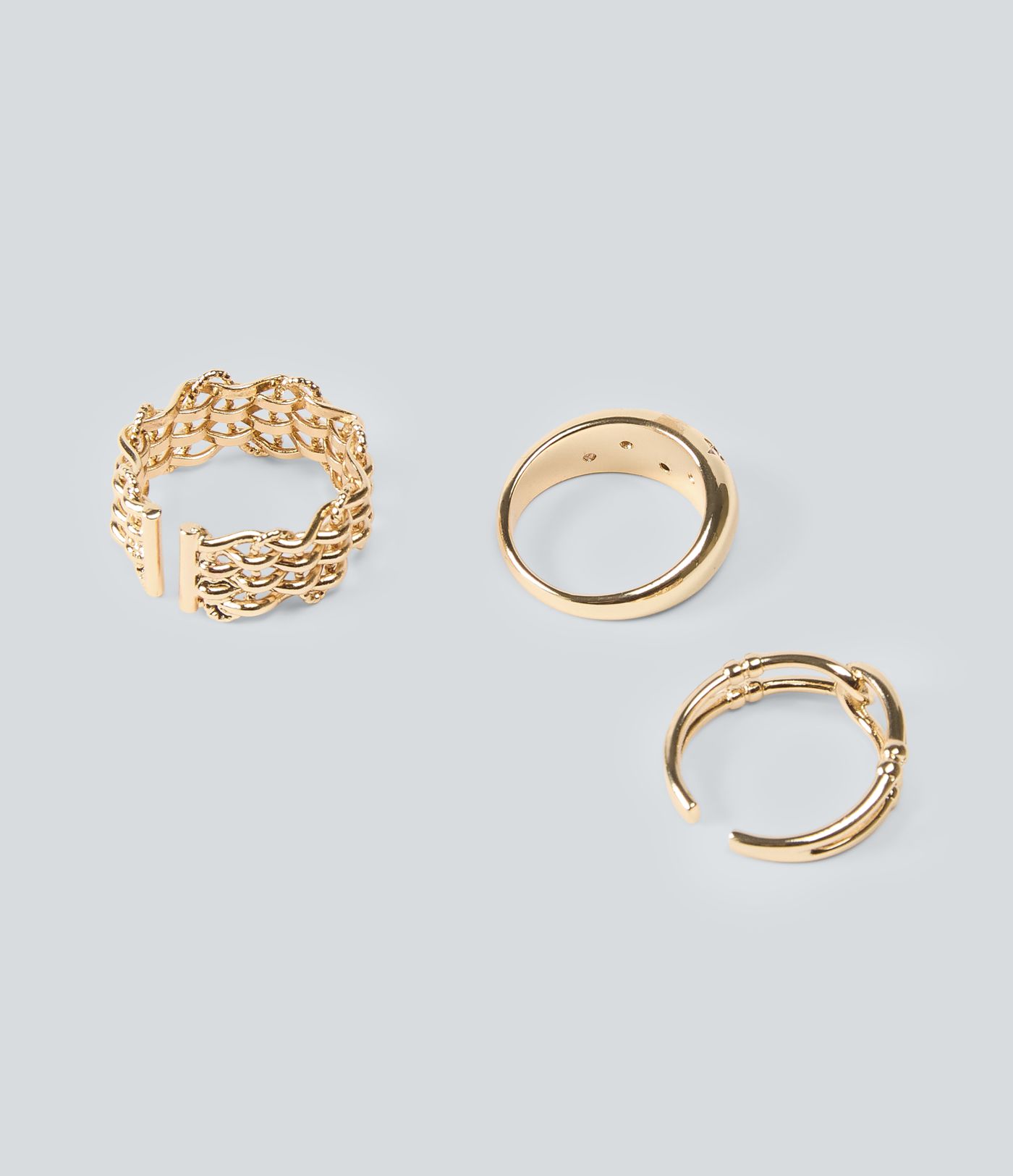 3 Pcs Rings Set