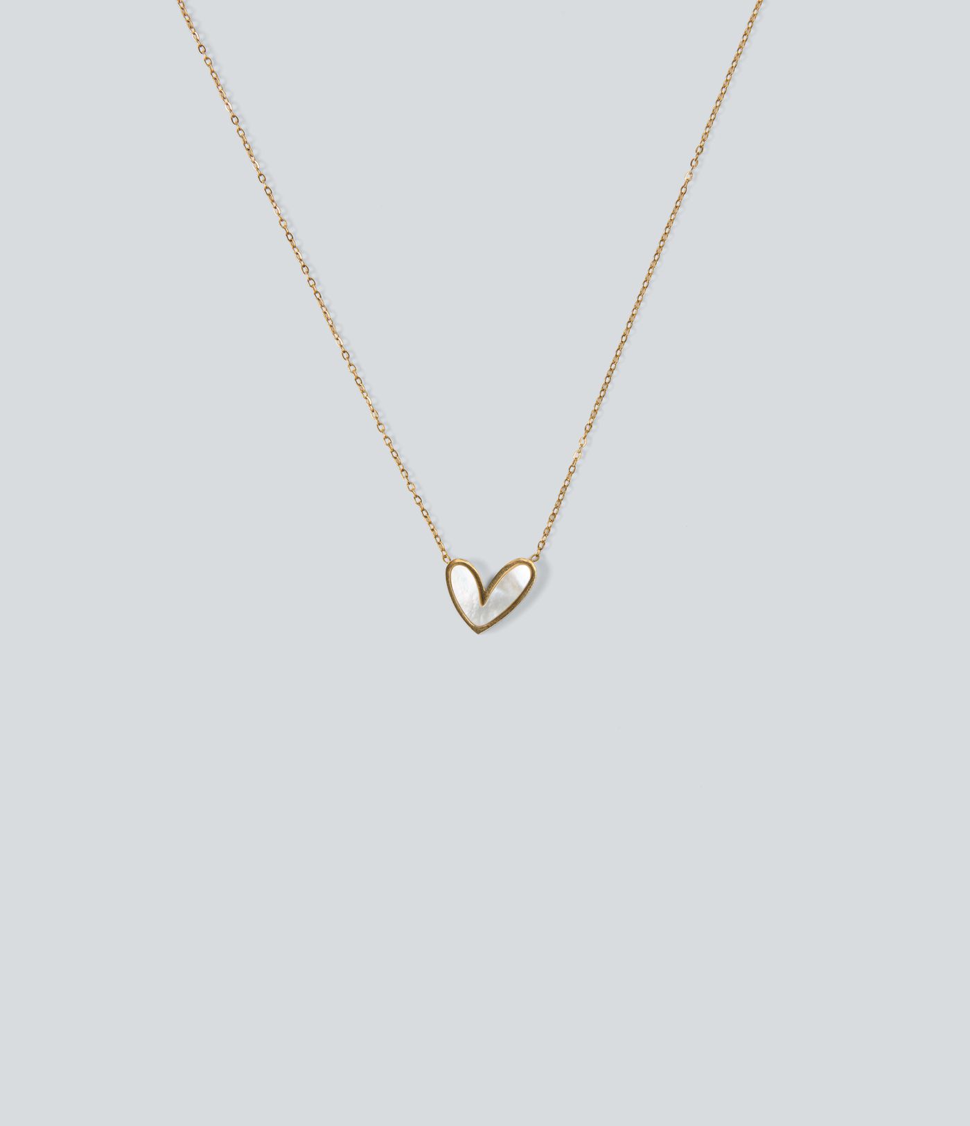 Fritillaria Heart Necklace