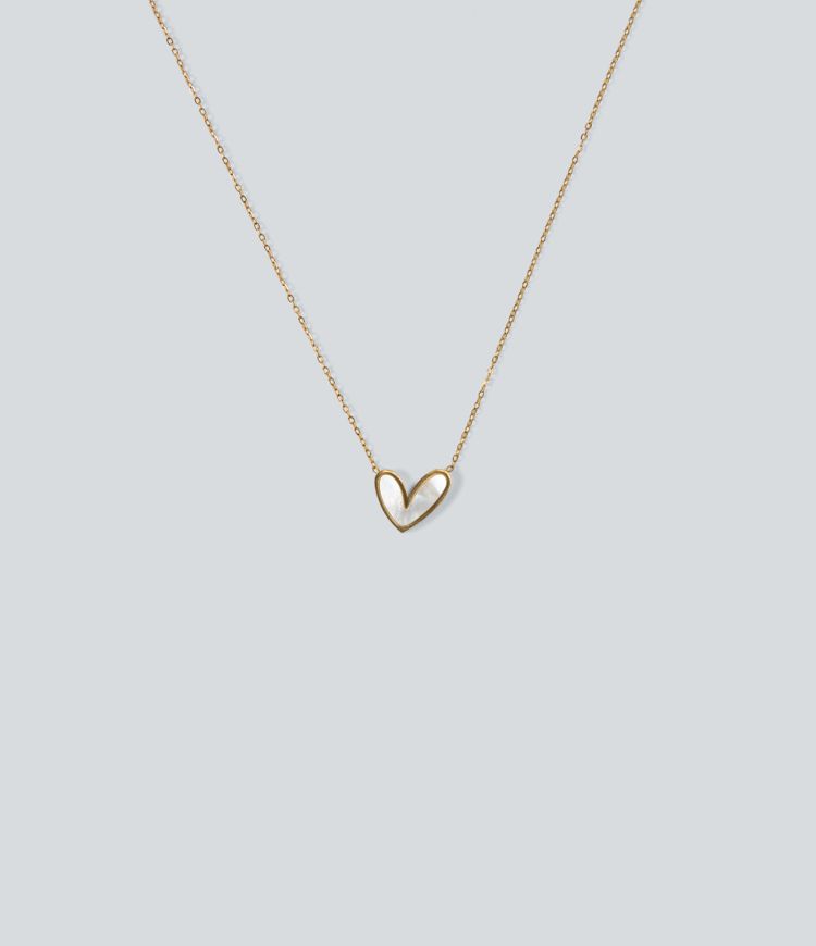 Fritillaria Heart Necklace