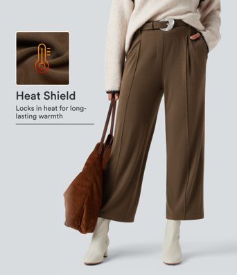 Thermo-Arbeitshose mit hohem Bund und Taschen Thermo-Arbeitshose mit hohem Bund und Taschen