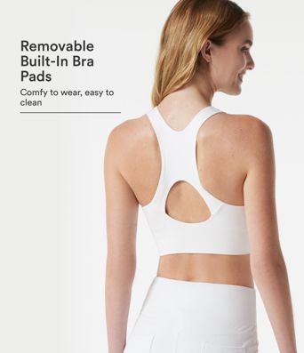 OneForm Seamless Flow Sport-BH mit geringem Halt, Racerback, Reißverschluss und integriertem BH, ideal für Yoga und Sport OneForm Seamless Flow Sport-BH mit geringem Halt, Racerback, Reißverschluss und integriertem BH, ideal für Yoga und Sport