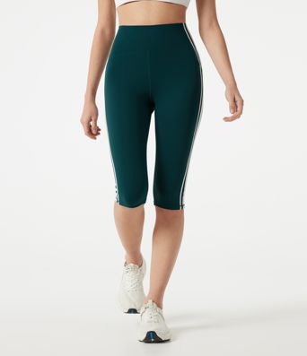 Halara UltraSculpt™ High Waisted Tummy Control Side Stripe Pedal Pusher Yoga Leggings Halara UltraSculpt™ High Waisted Tummy Control Side Stripe Pedal Pusher Yoga Leggings