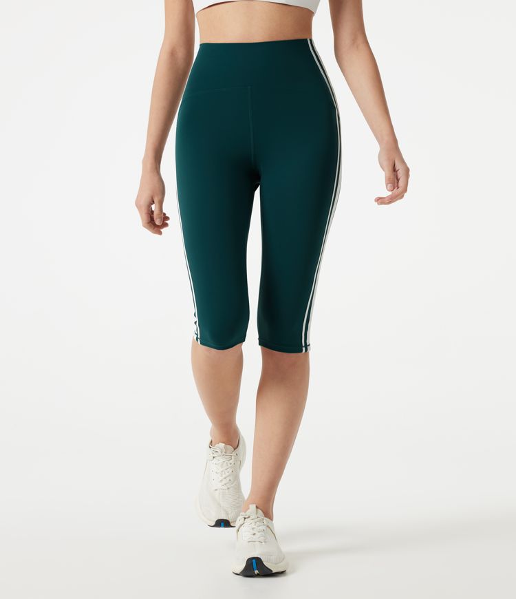 Halara UltraSculpt™ High Waisted Tummy Control Side Stripe Pedal Pusher Yoga Leggings Halara UltraSculpt™ High Waisted Tummy Control Side Stripe Pedal Pusher Yoga Leggings