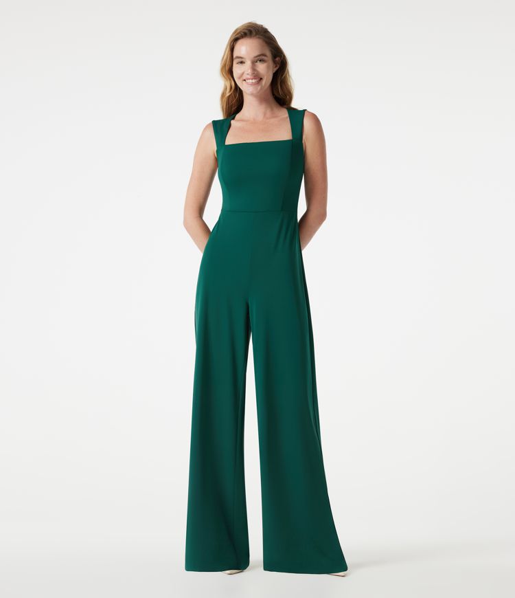 Square Neck Built-in Bra Sleeveless Jumpsuit-Easy Peezy Edition Square Neck Built-in Bra Sleeveless Jumpsuit-Easy Peezy Edition