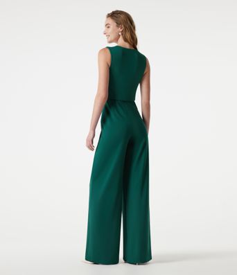 Ärmelloser Jumpsuit mit quadratischem Ausschnitt und integriertem BH – Easy Peezy-Edition