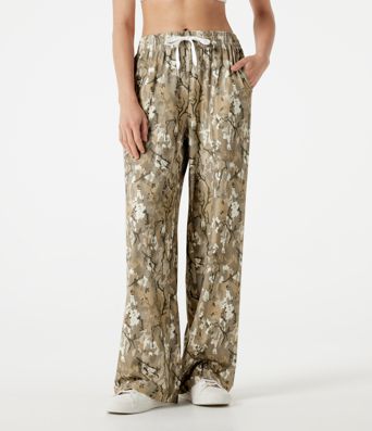 Halara UltraSculpt™ Camo Print Mid Rise Drawstring Running Baggy Pants with Pockets Halara UltraSculpt™ Camo Print Mid Rise Drawstring Running Baggy Pants with Pockets